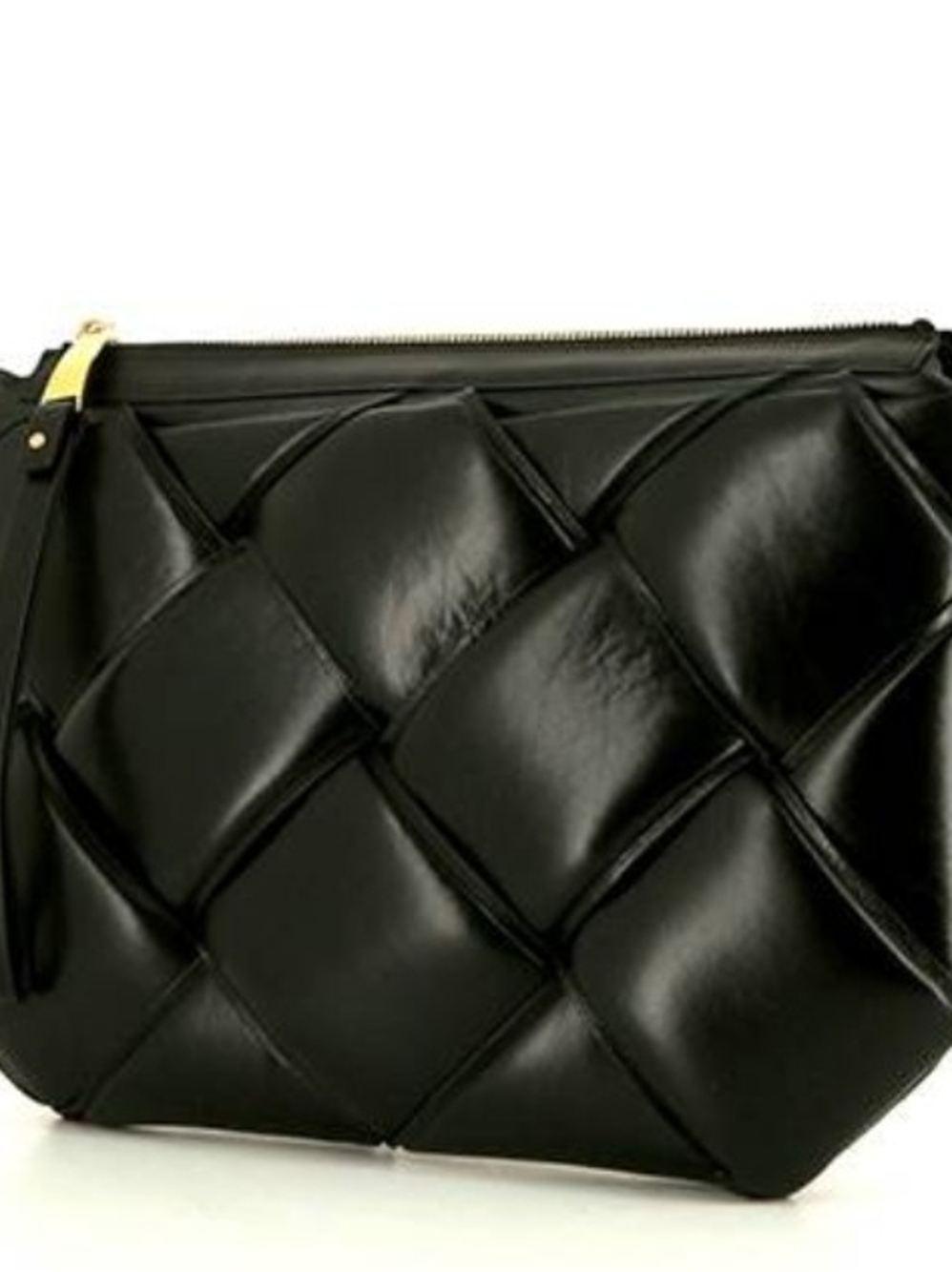 Bottega Veneta Black Padded Cassette  Leather Clutch - Looks New!!!